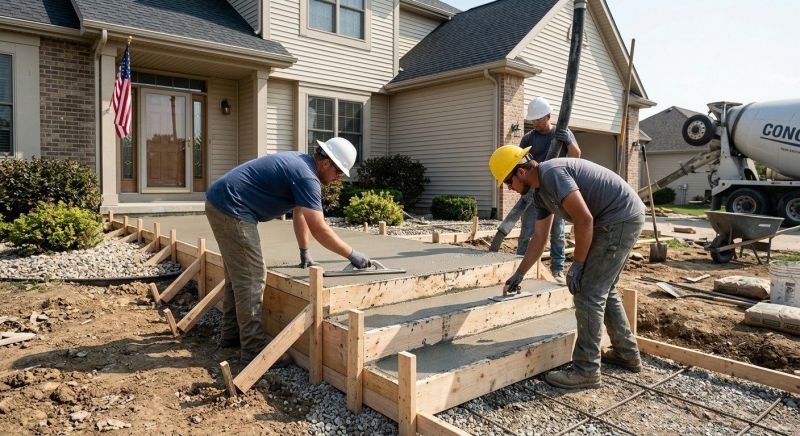 Concrete Installation in Anderson, SC