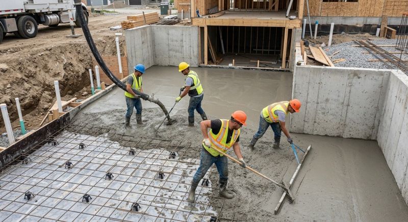Basement Concrete Installation in Honea Path, SC