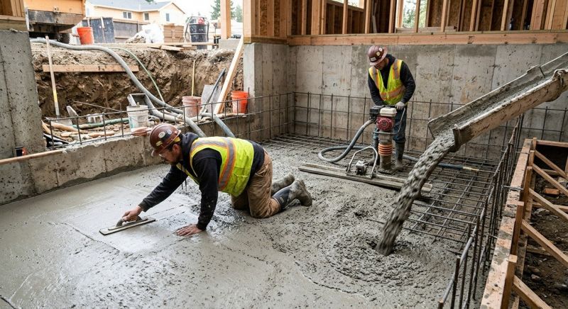 Basement Concrete Installation in Iva, SC
