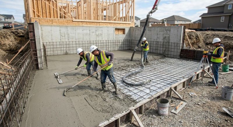Basement Concrete Installation in Anderson, SC