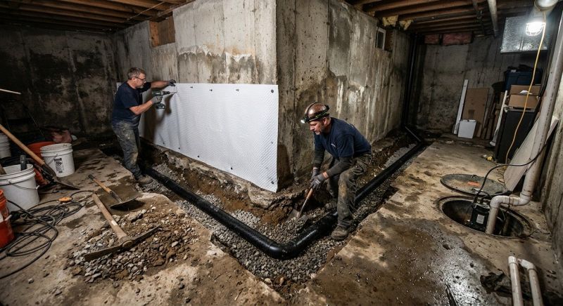 Basement Concrete Installation in Oconee County, SC