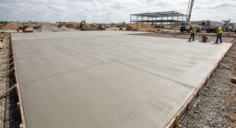 Commercial Slab Construction in Starr, SC