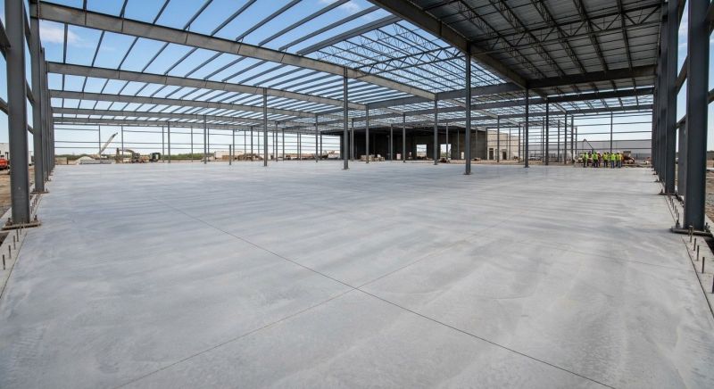 Commercial Slab Installation in Oconee County, SC