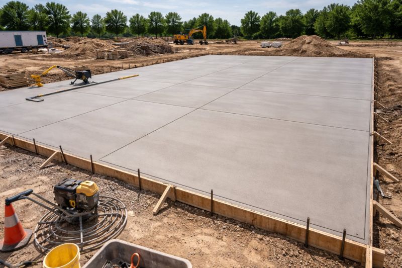 Commercial Slab Installation in Oconee County, SC