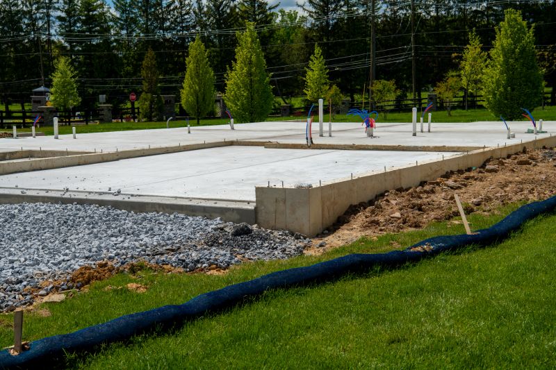 Commercial Slab Installation in Oconee County, SC