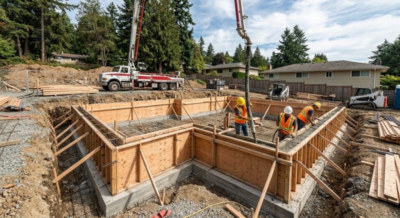 Concrete Foundation Installation in Clemson, SC