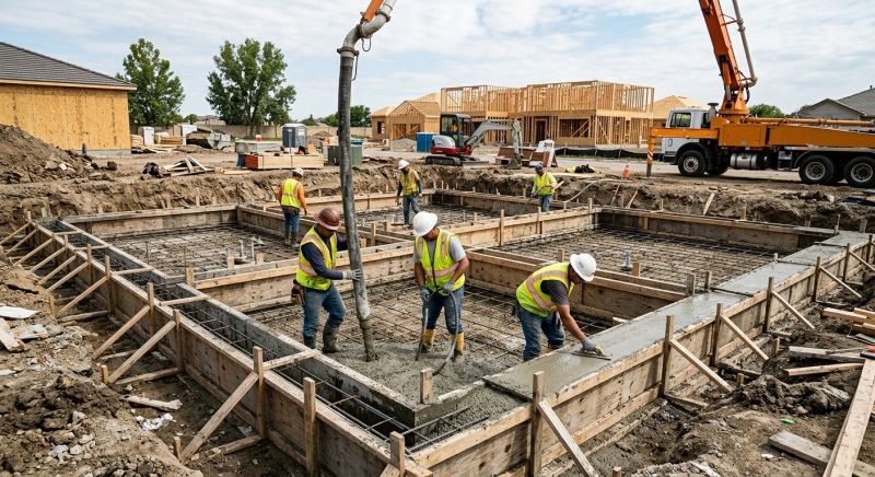 Concrete Foundation Installation in Starr, SC