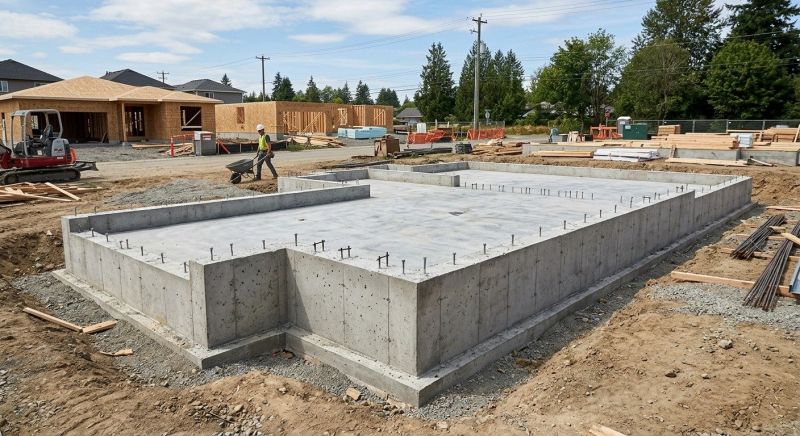 Concrete Foundation Pouring in Anderson, SC
