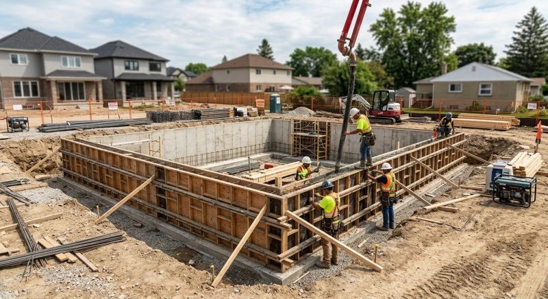 Foundation Construction in Seneca, SC