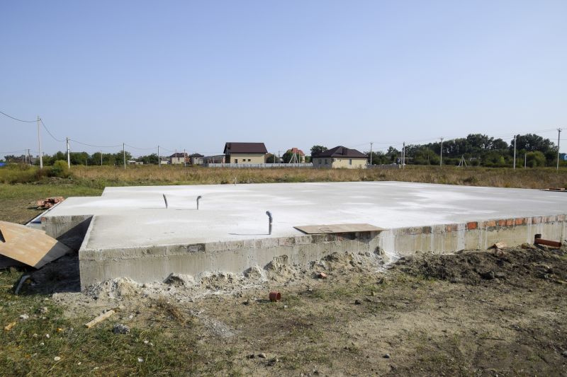Foundation Slab Construction in Anderson, SC