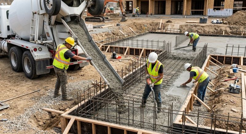 Foundation Wall Pouring in Clemson, SC