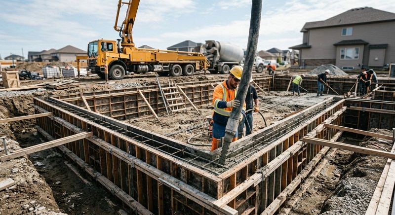 Foundation Wall Pouring in Starr, SC