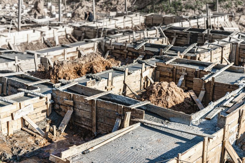 House Footing Construction in Anderson, SC